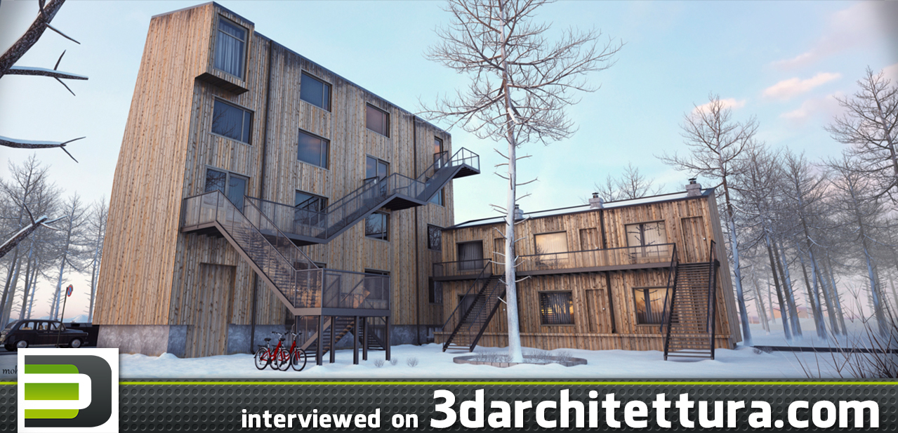 Mohamed Sabry interviewed for 3darchitettura: render, 3d, CG, design, architecture