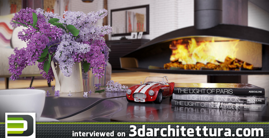 Mário Nogueira interviewed for 3darchitettura.com: render, design, 3d, CG, architecture