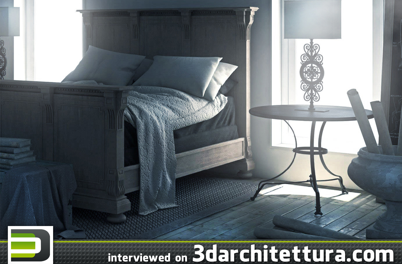 Alfonso Cucinelli interviewed for 3d Architettura: render, 3d, design, cg, architecture