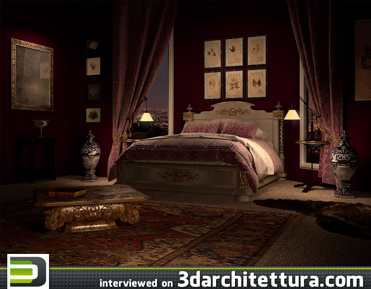 Alfonso Cucinelli interviewed for 3d Architettura: render, 3d, design, cg, architecture