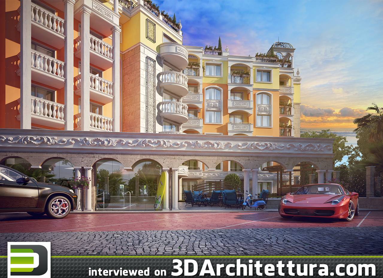 3D Architettura interviewed Dimitar Ivanov Gongalov: 3d, architecture, design, render, CG. www.3darchitettura.com