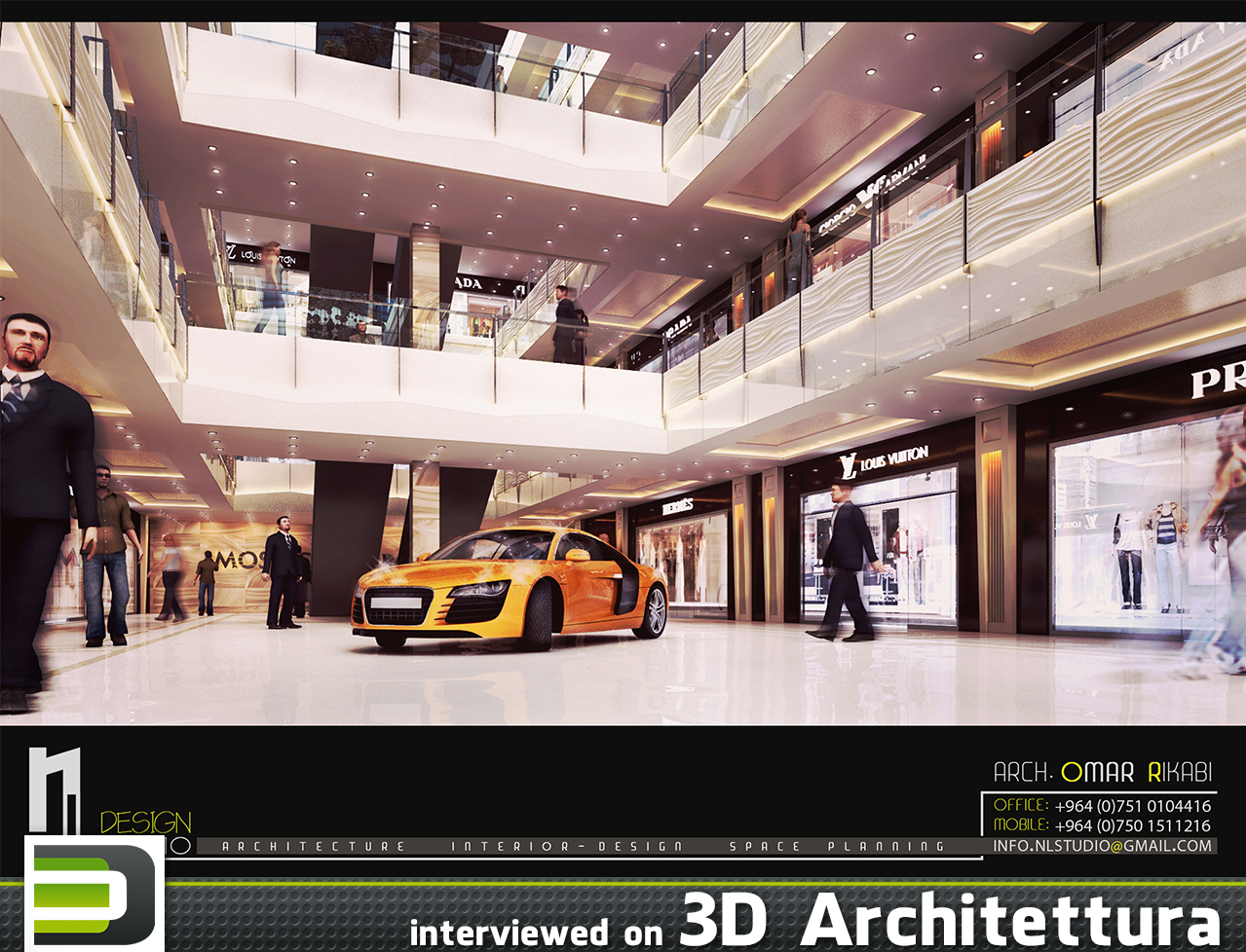 Omar Rikabi interviewed on 3D Architettura: architecture, design, render, 3d, CG. www.3darchitettura.com