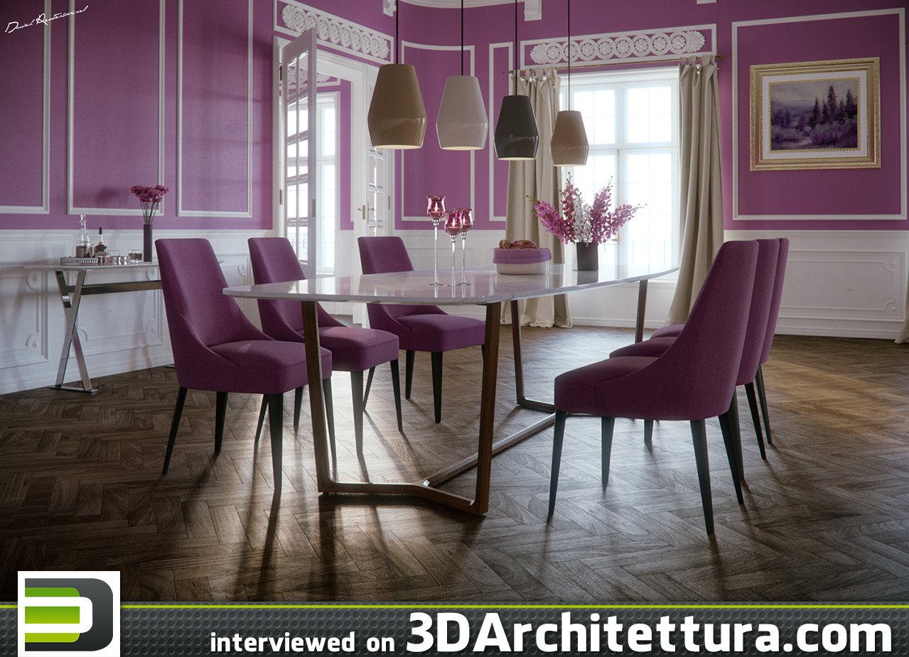 Daniel Reutersward from Sweden interviewed for 3DArchitettura.com: design, render, 3d, CG, architecture