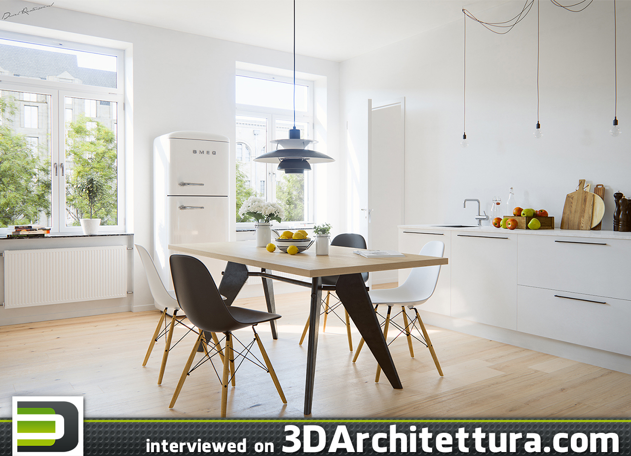 Daniel Reutersward from Sweden interviewed for 3DArchitettura.com: design, render, 3d, CG, architecture