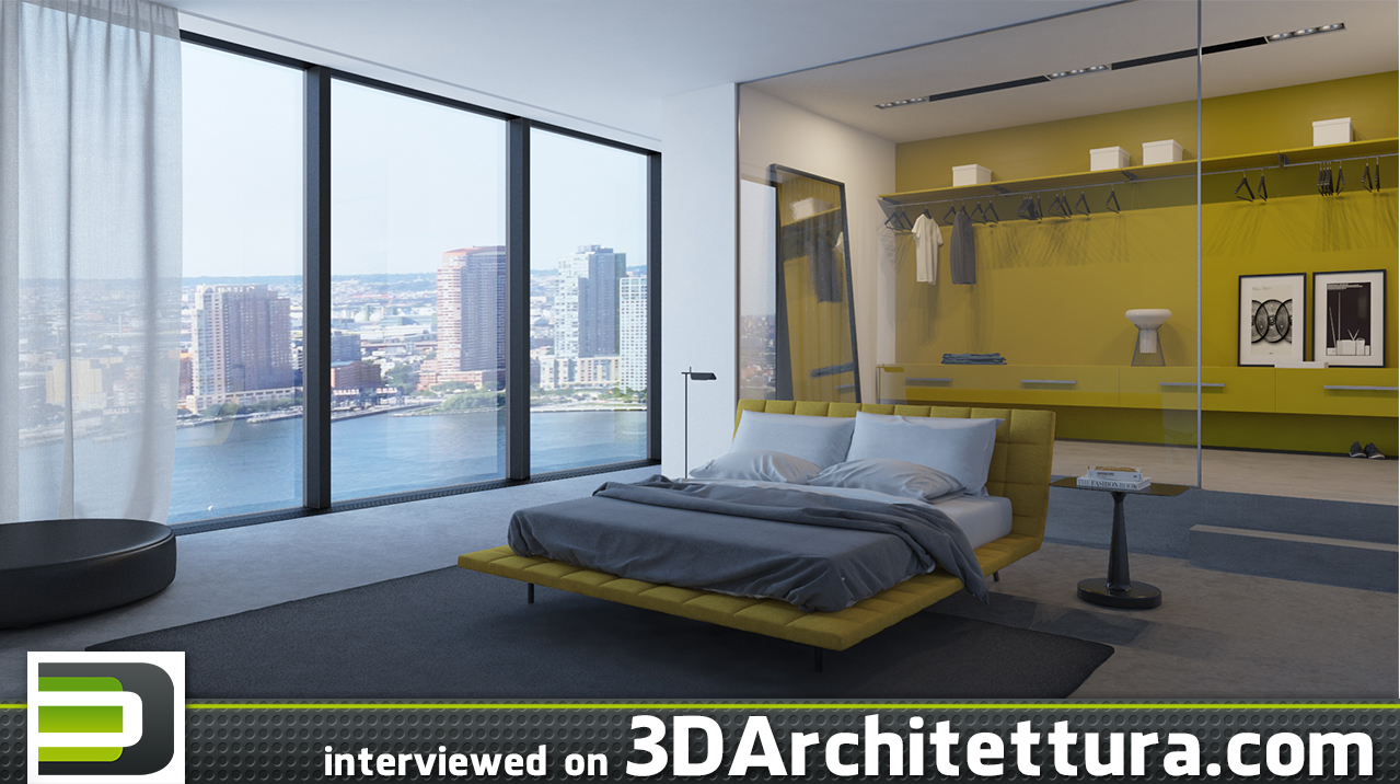 Pedro Antunes from Portugal interviewed for 3DArchitettura: render, 3d, CG, design, interior design, architecture