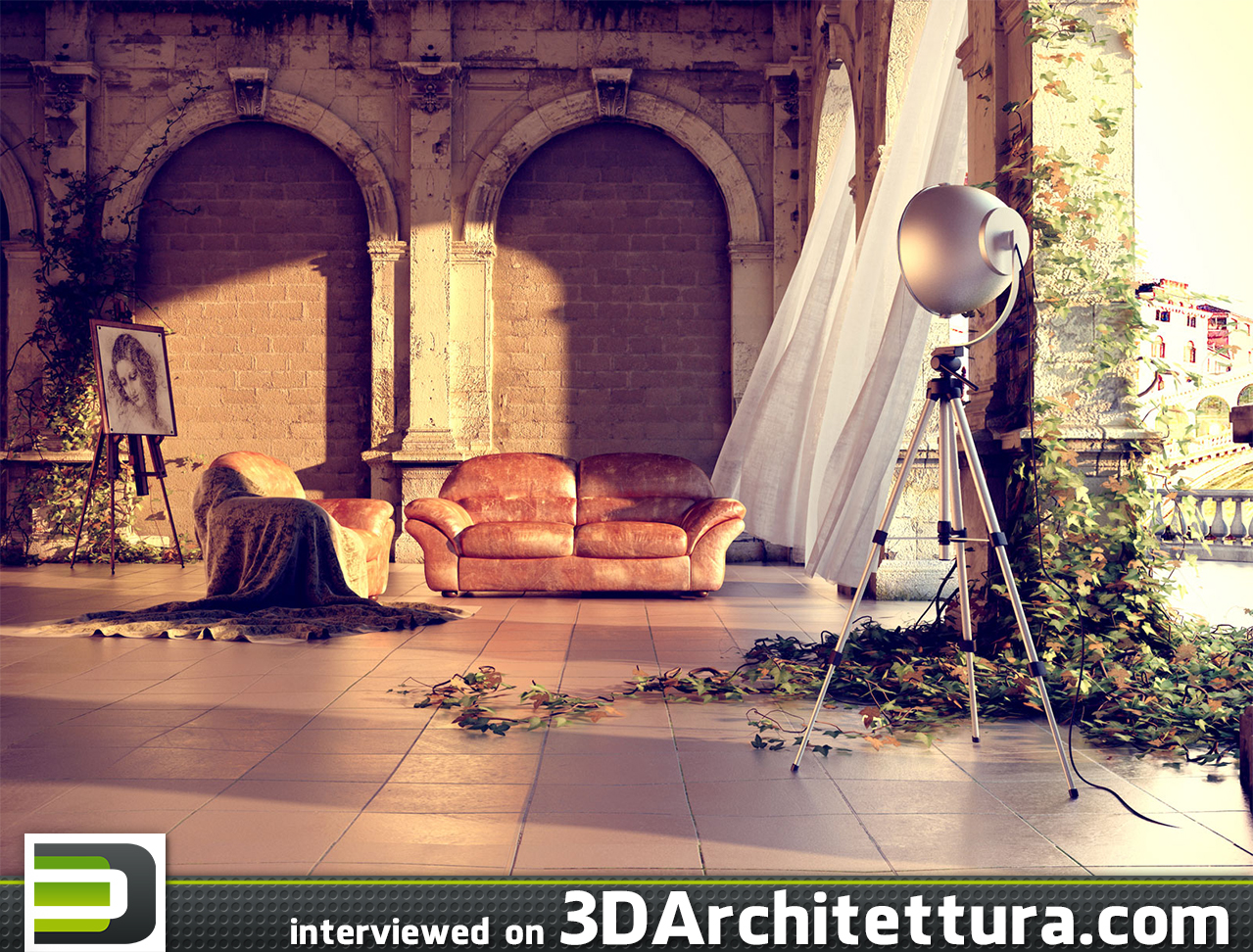 3dvisdesign interview to 3darchittetura about 3d,CG and rendering