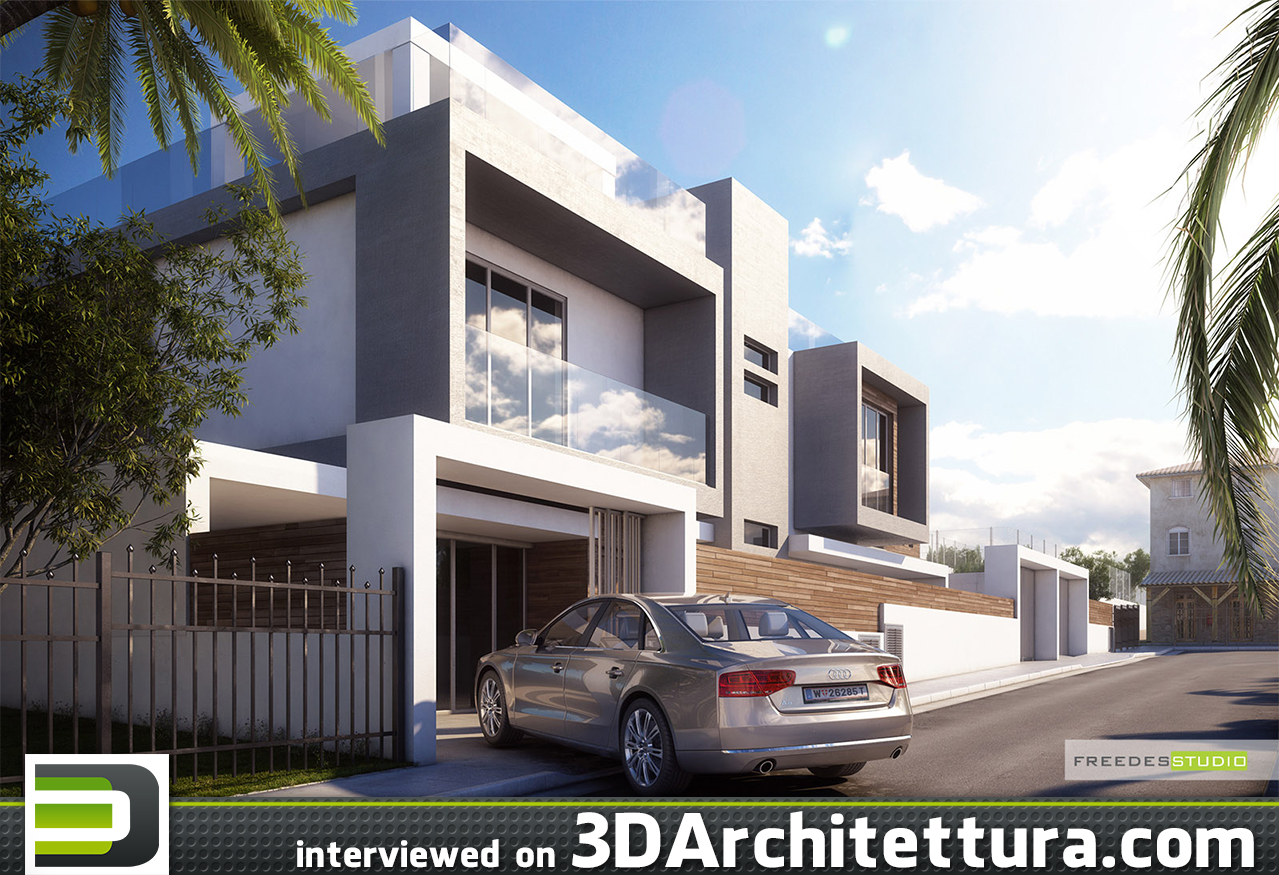 3D Architettura interviewed Artem Trishin from Freedes Studio about rendering and 3d
