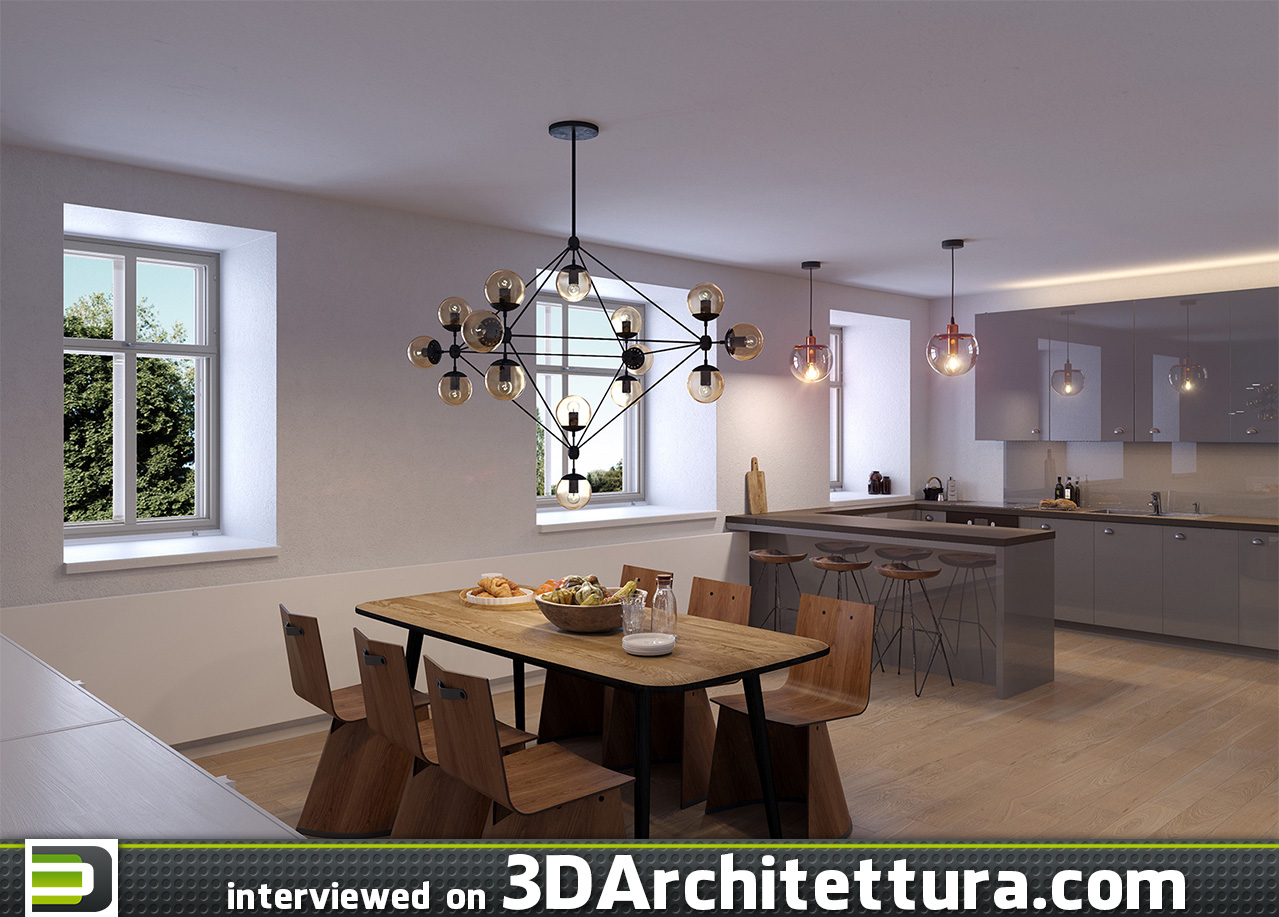 3D Architettura interview: Ville Kiuru, 3d artist, Finland, rendering, visualization, ArchViz