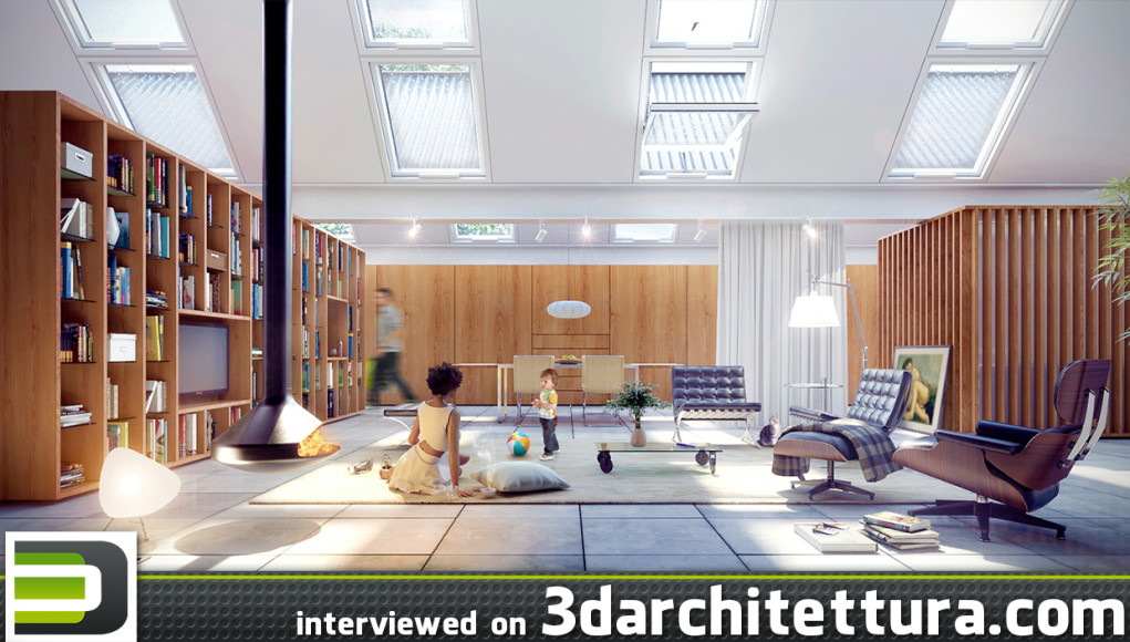 3d, architecture, 3darchitettura, render, Germano Viera