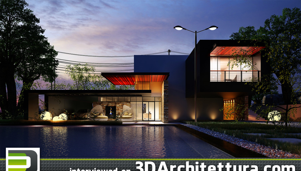Raji Abdulkabir interiewed on 3D Architettura.com
